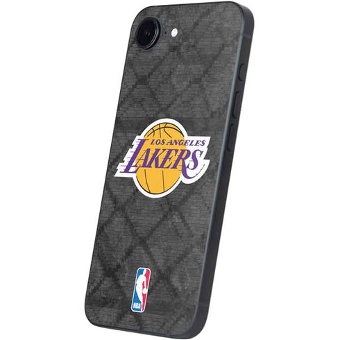 NBA Los Angeles Lakers Dark Rust iPhone 16e Skin
