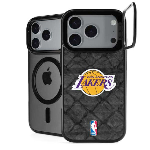 NBA Los Angeles Lakers Dark Rust iPhone 18 Pro Kickstand Case