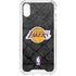 NBA Los Angeles Lakers Dark Rust iPhone XS Clear Case