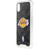 NBA Los Angeles Lakers Dark Rust iPhone XS Clear Case
