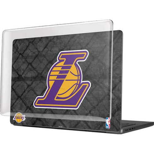 NBA Los Angeles Lakers Dark Rust MacBook Pro 14in (2021-24) Case plus Skin