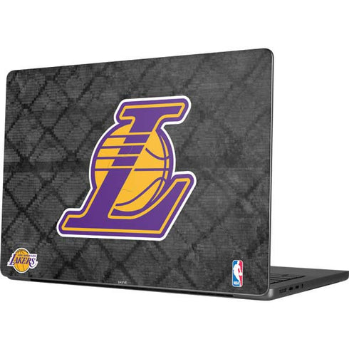 NBA Los Angeles Lakers Dark Rust Apple MacBook Pro 14-inch Skin