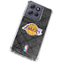 NBA Los Angeles Lakers Dark Rust Moto G 5G (2025) Clear Case