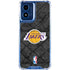 NBA Los Angeles Lakers Dark Rust Moto G Play 4G (2024) Clear Case