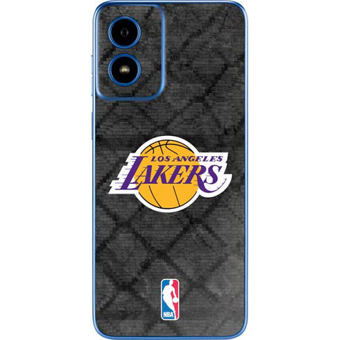 NBA Los Angeles Lakers Dark Rust Moto G Play 4G (2024) Skin