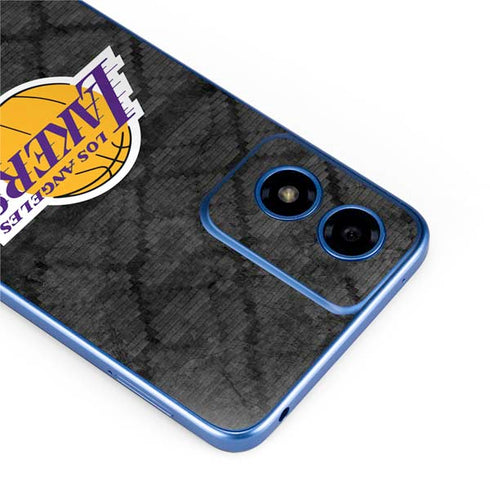 NBA Los Angeles Lakers Dark Rust Moto G Play 4G (2024) Skin