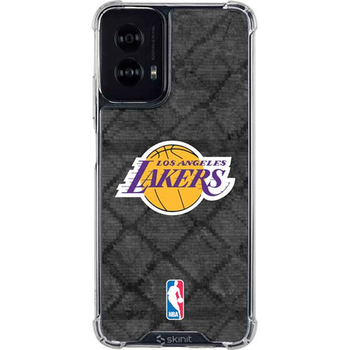 NBA Los Angeles Lakers Dark Rust Moto G Power 5G (2024) Clear Case