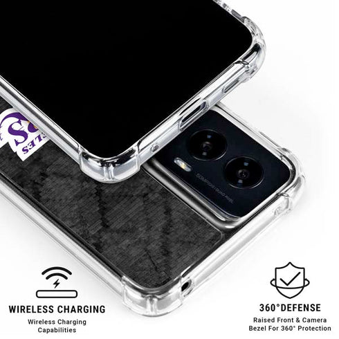 NBA Los Angeles Lakers Dark Rust Moto G Power 5G (2024) Clear Case