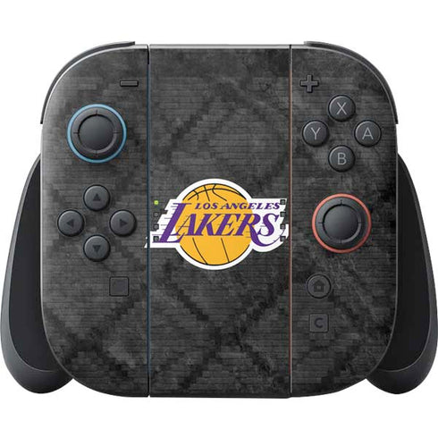 NBA Los Angeles Lakers Dark Rust Nintendo Skins