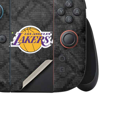 NBA Los Angeles Lakers Dark Rust Nintendo Switch 2 (2025) Joy-Con Controller Skin