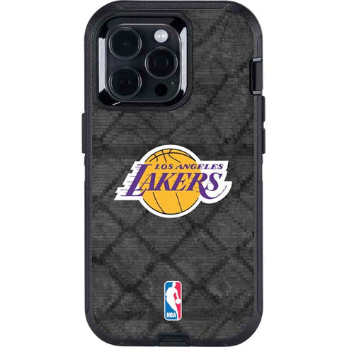 NBA Los Angeles Lakers Dark Rust Otterbox Defender iPhone Skin