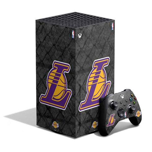 NBA Los Angeles Lakers Dark Rust XBox Series X Digital Edition Bundle Skin