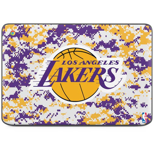 NBA Los Angeles Lakers Digi Camo HP Chromebook Skin