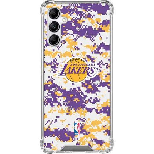 NBA Los Angeles Lakers Digi Camo Gabb Phone 4 Clear Case