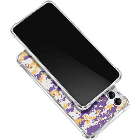 NBA Los Angeles Lakers Digi Camo Galaxy A16 5G Clear Case
