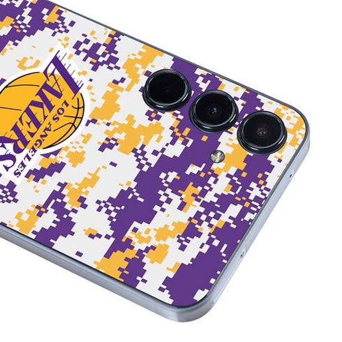 NBA Los Angeles Lakers Digi Camo Galaxy A36 5G Skin