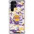 NBA Los Angeles Lakers Digi Camo Galaxy S23 Ultra Clear Case