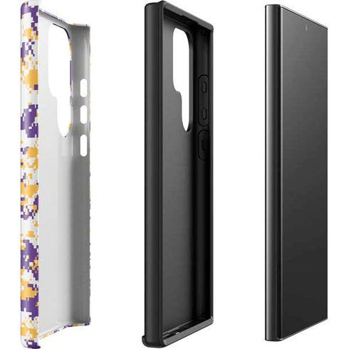 NBA Los Angeles Lakers Digi Camo Galaxy S23 Ultra Pro Case