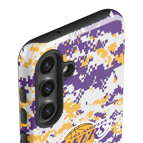 NBA Los Angeles Lakers Digi Camo Galaxy S25 Impact Case