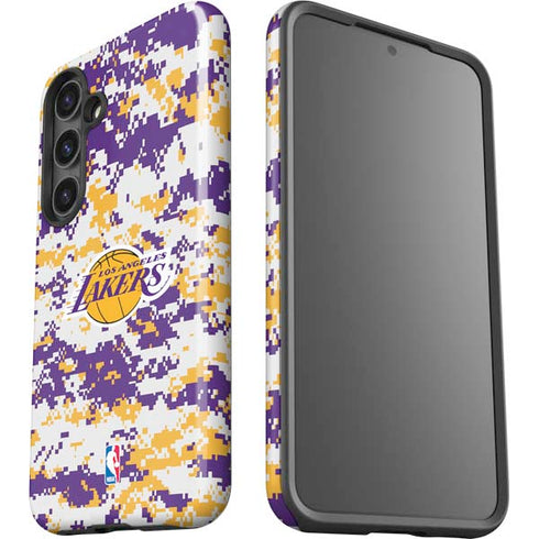 NBA Los Angeles Lakers Digi Camo Galaxy S25 Plus Impact Case