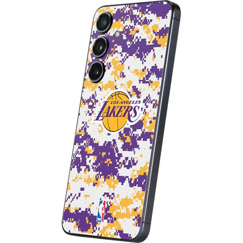 NBA Los Angeles Lakers Digi Camo Galaxy S24 Plus Skin