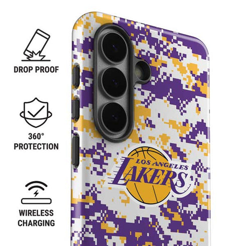 NBA Los Angeles Lakers Digi Camo Galaxy S26 Plus Impact Case
