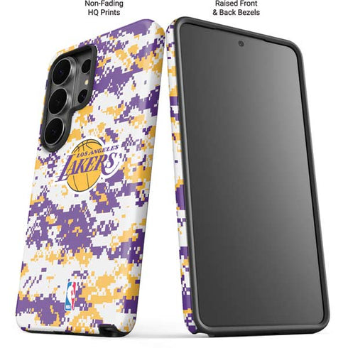 NBA Los Angeles Lakers Digi Camo Galaxy S26 Ultra Impact Case