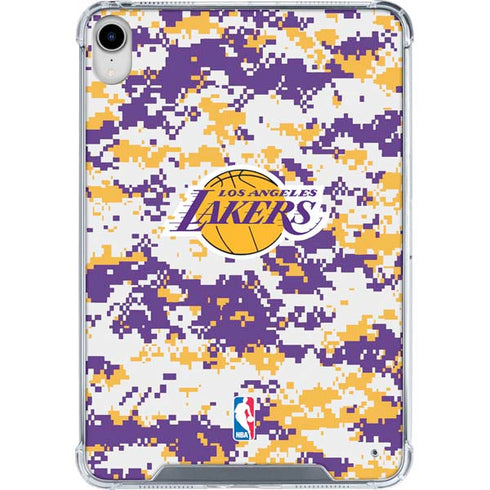 NBA Los Angeles Lakers Digi Camo iPad 11th Gen (2025) Clear Case