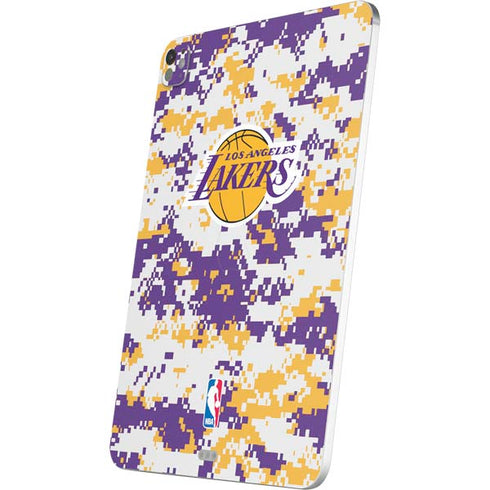 NBA Los Angeles Lakers Digi Camo iPad Pro 13in M4 (2024) Skin