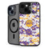 NBA Los Angeles Lakers Digi Camo iPhone 14 Plus Kickstand Case