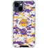 NBA Los Angeles Lakers Digi Camo iPhone 15 Clear Case