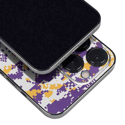 NBA Los Angeles Lakers Digi Camo iPhone 15 Pro Max Skin