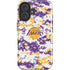 NBA Los Angeles Lakers Digi Camo iPhone 16 Impact Case