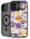 NBA Los Angeles Lakers Digi Camo iPhone 16 Kickstand Case