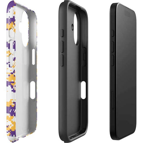 NBA Los Angeles Lakers Digi Camo iPhone 16 Plus Impact Case