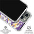 NBA Los Angeles Lakers Digi Camo iPhone 16 Pro Clear Case
