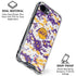 NBA Los Angeles Lakers Digi Camo iPhone 16e Clear Case
