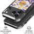 NBA Los Angeles Lakers Digi Camo iPhone 18 Pro Clear Case