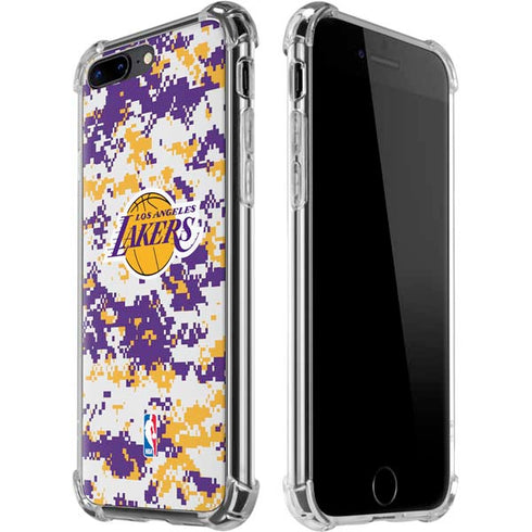 NBA Los Angeles Lakers Digi Camo iPhone Cases