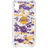 NBA Los Angeles Lakers Digi Camo iPhone XS Clear Case