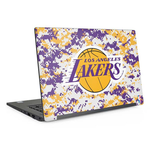 NBA Los Angeles Lakers Digi Camo Dell Latitude Skin