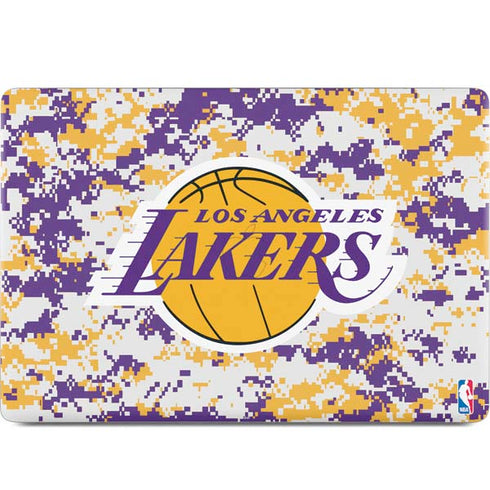 NBA Los Angeles Lakers Digi Camo MacBook Skins