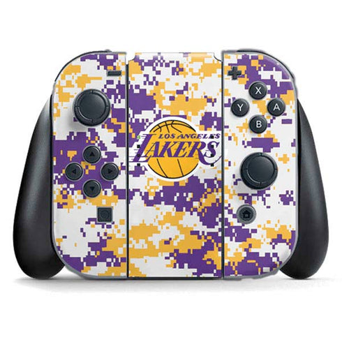 NBA Los Angeles Lakers Digi Camo Nintendo Skins