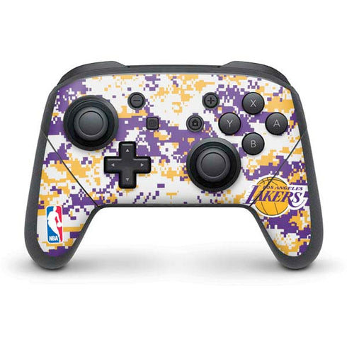NBA Los Angeles Lakers Digi Camo Nintendo Skins