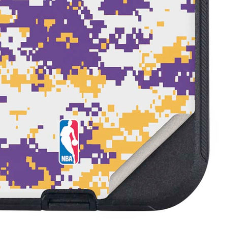 NBA Los Angeles Lakers Digi Camo Otterbox Defender iPhone Skin