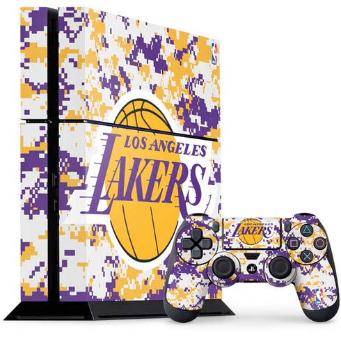 NBA Los Angeles Lakers Digi Camo PlayStation PS4 Skins