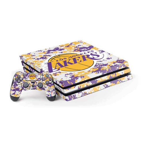 NBA Los Angeles Lakers Digi Camo PlayStation PS4 Skins