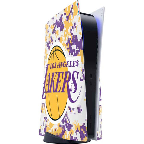 NBA Los Angeles Lakers Digi Camo PlayStation PS5 Skins
