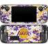 NBA Los Angeles Lakers Digi Camo Steam Deck Handheld Gaming Computer OLED Skin