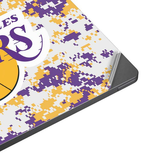 NBA Los Angeles Lakers Digi Camo Surface Laptop 7 15in Skin